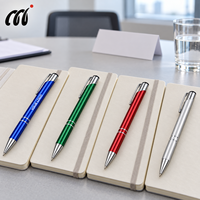 Stylos à bille métalliques personnalisés pour les agences de marketing et les organisateurs d'événements