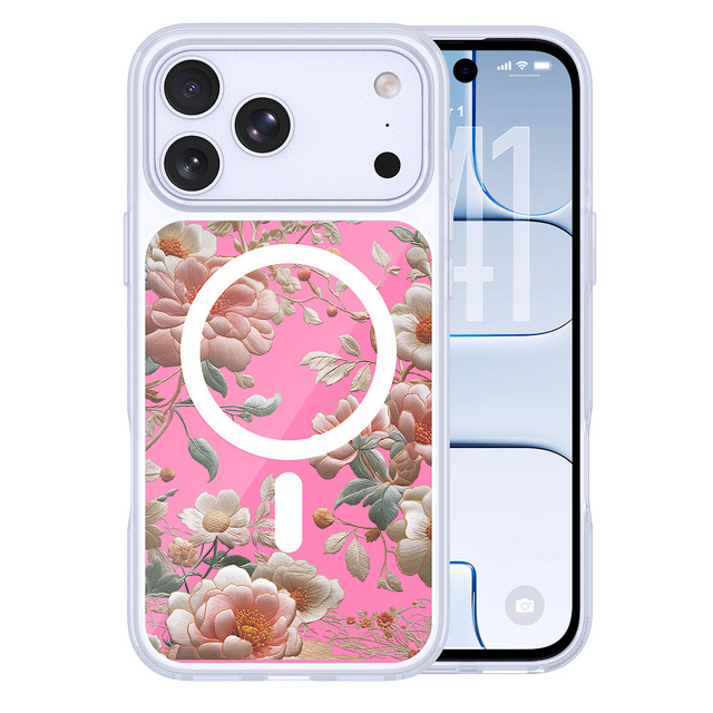 2026 Custom Pattern New High-End Cartoon Painted Magnetic Anti-Drop Phone Case for iPhone 18 17 16 15 Pro Max 17E
