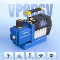 Bomba de Vacío VALUE VP8DSV 220V/50Hz de Doble Etapa A2L (240L/min) con Operación Remota Inteligente y Vacuómetro VMV1S