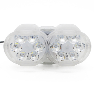 Xe Máy Bên 12W Phổ Sương Mù Ánh Sáng Trắng Trong Suốt RGB Bên Ngoài Xe Máy <span class=keywords><strong>LED</strong></span> Xe Máy Sương Mù Ánh Sáng Xe Máy Đèn Pha Xe Máy - Product Image 2