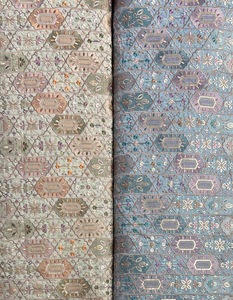 Tissu de broderie en georgette non tissée le plus tendance et le plus vendu pour dupatta de mariage, tissu de broderie léger - Product Image 1