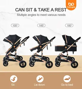 Passeggino Uppababy Vista 3 in 1 del 2023 in similpelle a forma di uovo - Product Image 4