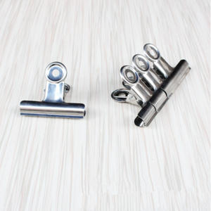 Porta-tickets metálico, organizador de documentos, clip de almacenamiento, clip para archivos de oficina/estudiantiles/financieros, disponible al por mayor a 1-2 yuanes. - Product Image 3