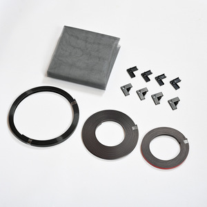 批发厨房客厅家用铝合金定制铝合金磁性隐形纱网 - Product Image 2