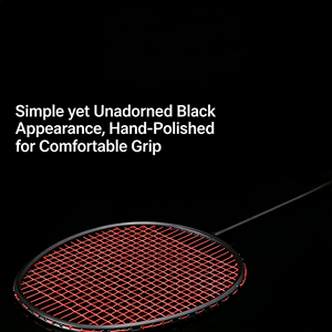 Raquette de badminton en carbone tissé intégral, directement de l'usine, pour un usage professionnel et le rangement. - Product Image 6