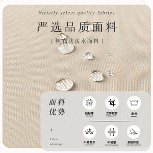 Custom Made Aprons For Restaurant Kitchen Staff Solid Color Polyester Waterproof Workwear With Logo Printing - Product Image 5