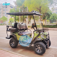 Véhicule tout-terrain pour adultes, quad électrique, voiturette de golf 4 places