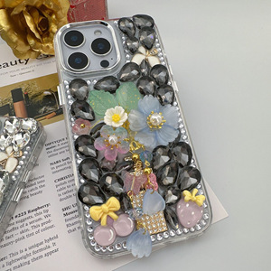 Coque de téléphone antichoc en diamant scintillant à prix de gros pour les nouveaux <span class=keywords><strong>iPhone</strong></span> 18, 17 Pro Max, 16, 15, 14 - Product Image 2