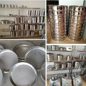 18 inch 304 thép không gỉ kiểm tra sàng phòng thí nghiệm sàng cho đáng tin cậy đất/Cát sàng phân tích - Product Image 6