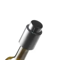 Promosyon özel komik şarap şişesi Stopper silikon şarap Stopper plastik tıpa