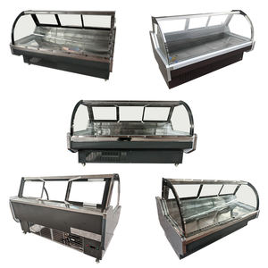 Vitrina Refrigerada Abierta para Carnes 0-10 ° Refrigerador Comercial para Exhibición de Carne, para <span class=keywords><strong>Supermercados</strong></span> y Carnicerías, Vitrina Exhibidora de Alimentos - Product Image 2