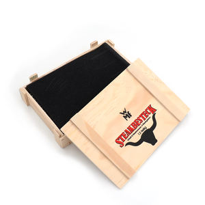 Juego <span class=keywords><strong>de</strong></span> cuchillos <span class=keywords><strong>de</strong></span> acero inoxidable con <span class=keywords><strong>caja</strong></span> <span class=keywords><strong>de</strong></span> <span class=keywords><strong>madera</strong></span>, 6 unidades - Product Image 2