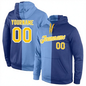 Grandes Cantidades en Stock, Sudaderas con Capucha Personalizadas con Logotipo, de Forro Polar Teñido Liso, con Cierre de Cremallera, para Hombre y Mujer, Unisex, de Invierno - Product Image 3