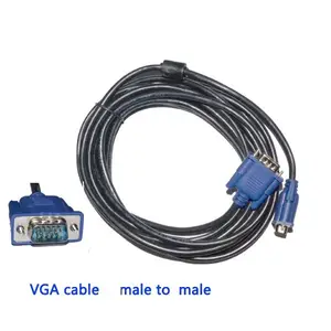 5M, 10M HD 15P VGA Cable Male To Male