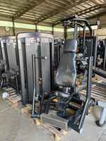 Équipement de musculation professionnel pour salle de sport, machine multifonctionnelle à double poulie pour entraînement croisé par câble