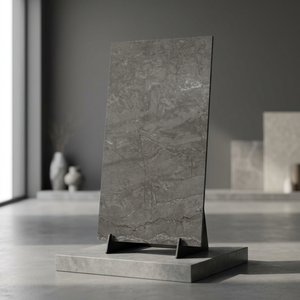 Wholesale Elegant Ash 800x1600mm Polished Glazed Porcelain Floor Tiles Marble Look - Product Image 5