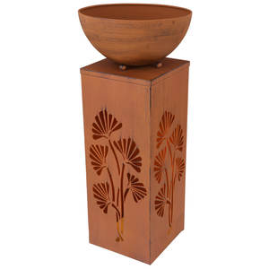 Iluminación de Jardín para Patio, Lámpara de Poste LED de Acero Corten, Iluminación Moderna para Caminos Exteriores - Product Image 1