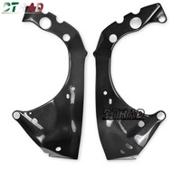 DTRAD Yamaha YZF-R1/M 2025 R1/R1M 2015-2025 MT-10 FZ-10 2016+ Carénage de cadre de moto double usage en fibre de carbone sergé brillant