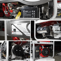 Générateur à essence ZUJI 4800 3kW, moteur en cuivre pur, puissance nominale 2,8kW, puissance maximale 3,4kW, haute productivité, alimentation d'urgence domestique, alimentation extérieure