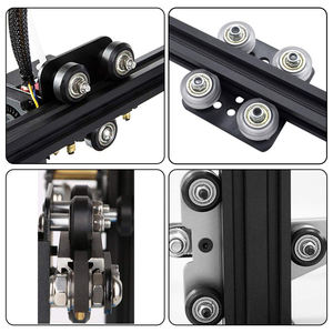 Parti per Stampante 3D 3DSWAY, Ruota a Puleggia Grande con Scanalatura a V, Ruota Rotonda <span class=keywords><strong>in</strong></span> POM, Ingranaggio <span class=keywords><strong>in</strong></span> <span class=keywords><strong>Plastica</strong></span> D con Cuscinetti ad Alta Velocità - Product Image 5