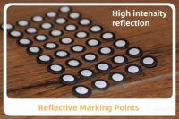 Marqueur réfléchissant 3 mm/6 mm/12 mm, cible de réflexion professionnelle précise, points ronds, haute précision, facile à appliquer pour la numérisation 3D