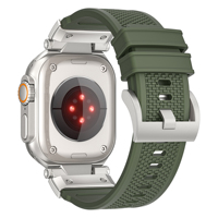 [HIQ] nueva correa de goma de fuerzas especiales impermeable para exteriores de alta calidad para Apple Watch Ultra 1 2 49mm (WB1178T)