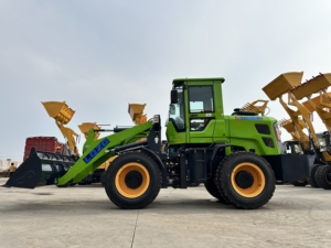 Cargadora de Ruedas con Motor Diésel de 1.5 Toneladas, 37kW de Potencia, Cucharón de 0.65m, Fácil Operación y Mantenimiento, Exportación a Asia Central - Product Image 3