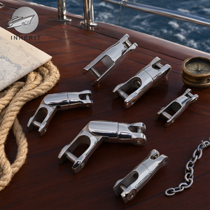 Connecteur d'ancrage à simple lien Inherit 12 mm en acier inoxydable 316 poli pour matériel de bateau et yacht marin - Product Image 2