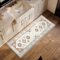 Tapis géométriques classiques en imitation alpaga, lavables et résistants, avec support antidérapant en TPR, pour salon, chambre, salle à manger, salle de bain, hôtel