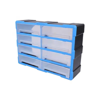 Boîte de rangement d'outils en plastique pour tiroir domestique, personnalisable OEM, avec plusieurs compartiments pour vis et pièces de quincaillerie