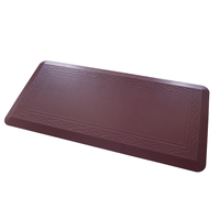 Nouvelle Tendance Tapis de Bureau Ergonomique Anti-Fatigue en PU Écologique Résistant à la Déformation, Soulage le Stress, Doux, Convivial pour les Animaux, Style Vintage