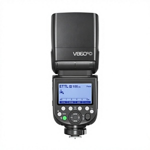 [Pour flash d'appareil photo] Shenniu V100/1mid/480/350/860III/IT32/TT350 Lumière de modélisation LED pour mariage, batterie au lithium, synchronisation haute vitesse - Product Image 1