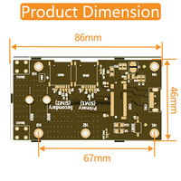 Double emplacement pour carte Nano SIM NGFF M.2 b-key, carte d'adaptation de Module sans fil 5G 4G LTE
