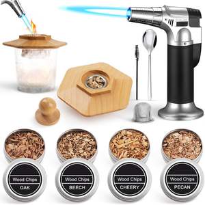 Kit de fumador de <span class=keywords><strong>whisky</strong></span>, Kit de Infusor de fumador de cóctel con antorcha, Kit de fumador de bebida antigua, regalos de <span class=keywords><strong>whisky</strong></span> <span class=keywords><strong>Bourbon</strong></span> de cumpleaños para hombres - Product Image 5