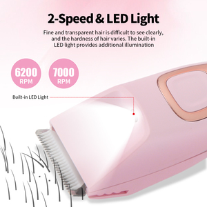 Tondeuse bikini professionnelle PRITECH 3-en-1, rasoir électrique pour femmes, épilateur doux pour le <span class=keywords><strong>corps</strong></span>, rechargeable, idéal pour les voyages à la plage - Product Image 3
