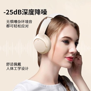 Auriculares Inalámbricos Bluetooth HiFi con Cancelación de Ruido ANC, Chip BT 5.3, Modo Dual, Ligeros y Cómodos de Usar - Product Image 3