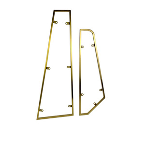 Estructura Metálica en Forma de D para Sofá, Soporte Decorativo para Reposabrazos, Herraje de Acero Inoxidable para Muebles, Estilo de Lujo Ligero, Duradero - Product Image 3