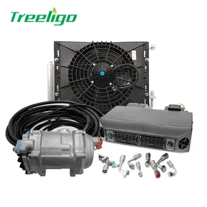 Universal 12V 24V A/C Universal Car Air Conditioner Electric Compressor Under Dash Air Conditioning For Universal