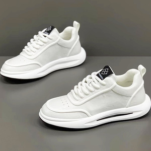 Scarpe da Uomo 2026 Nuove Autunno Inverno con Tomaia in Mesh Tinta Unita, Versatili <span class=keywords><strong>per</strong></span> Sport e Tempo Libero, Suola in Gomma, Scarpe con Rialzo Interno - Product Image 3