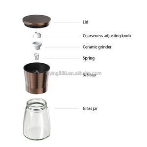 <span class=keywords><strong>Moulin</strong></span> à sel et à <span class=keywords><strong>poivre</strong></span> manuel en métal de 170 ml, gadgets de cuisine commerciaux, <span class=keywords><strong>moulin</strong></span> à herbes, meule conique en céramique pour épices sèches, <span class=keywords><strong>moulin</strong></span> à épices - Product Image 6
