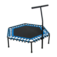 Trampolín Hexagonal Comercial Portátil para Adultos, Fabricante Chino de Trampolines, Trampolín Deportivo para Saltar
