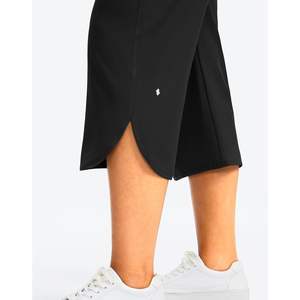 Soothfeel Pantalon Capri léger et ample pour femme avec poches Pantalon de voyage de randonnée décontracté à jambe large - Product Image 3