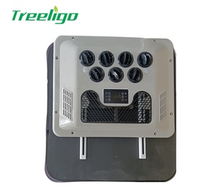 Truck Sleeper Air Conditioner Car Air Conditioning 12v 24v 48v 60v 72v Rooftop for <b>Tractors</b> <b>Trailer</b> Air Conditioner Cara - Product Image 5