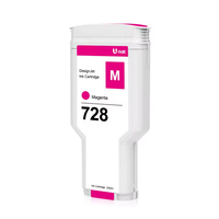 Cartouche d'encre pigmentée couleur pleine 300 ml PFI-728 avec puce pour imprimantes HP T850 T950