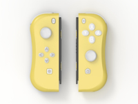 Coque de protection Lucky Fox en TPU pour manette, avec 2 grips de pouce, antichoc, antidérapante, souple et anti-jaunissement