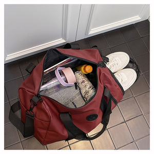 Borsa <span class=keywords><strong>da</strong></span> Palestra Unisex alla Moda, Impermeabile e Resistente, 20-35L, in Nylon con Cerniera, per Fitness, Allenamento e Viaggi - Product Image 5