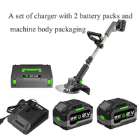 Outil de jardin tnyan, Tondeuse électrique au lithium sans brosse, désherbage sans fil, contient une batterie au lithium