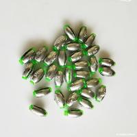 Poids de pêche à bas prix avec service OEM : assortiment de poids de plomb fendus de 1/4 oz pour la pêche au drop shot et les montages Texas Rig