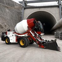 Camion malaxeur à béton haute performance 5 m³ 6x4 avec réducteur pour travaux routiers