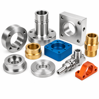 Composants usinés CNC de précision OEM ODM, pièces usinées CNC personnalisées en acier inoxydable et aluminium pour machines robotiques